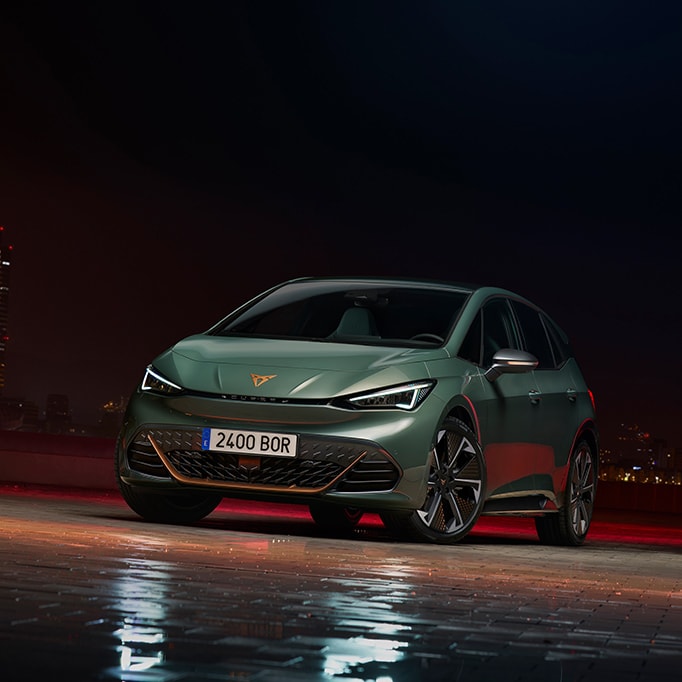cupra born vz i forest green