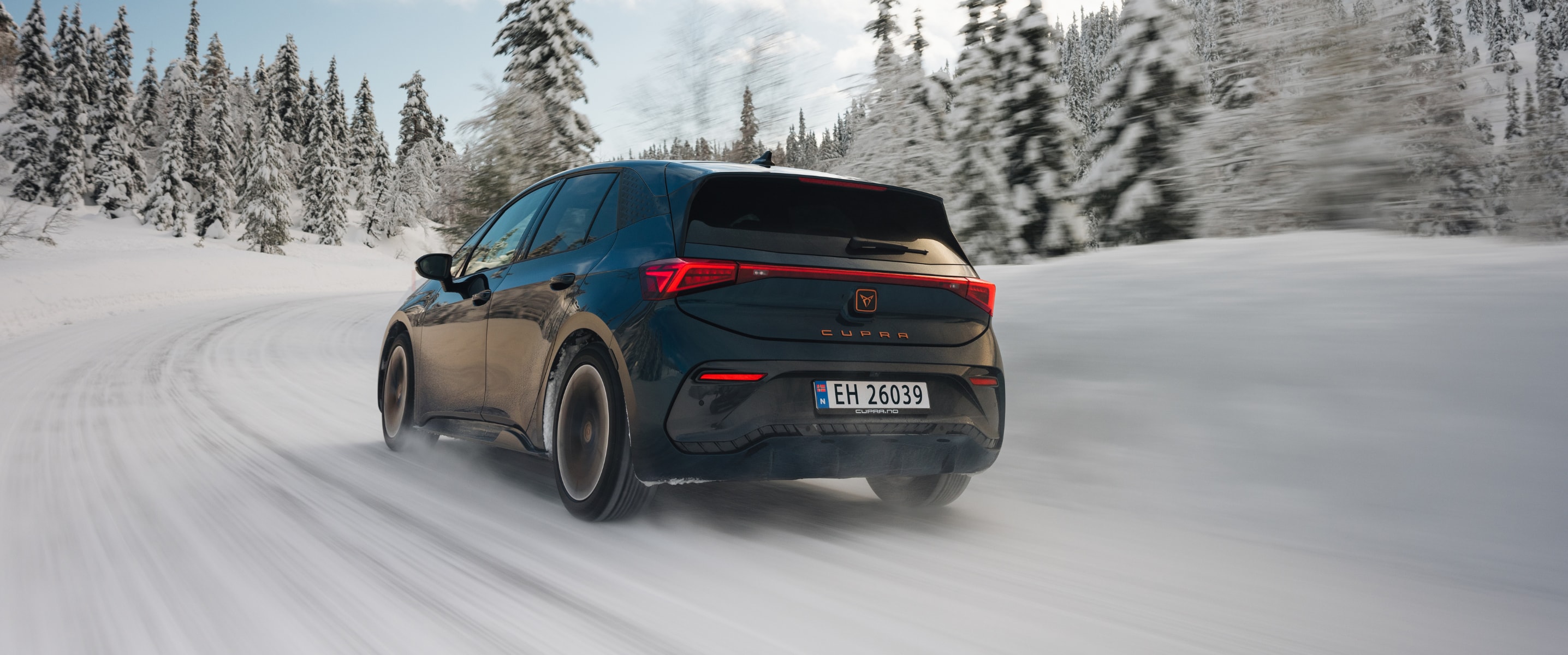 CUPRA Born på vinterføre